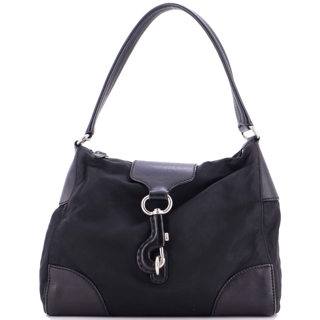 Hook Hobo Nylon with Leather