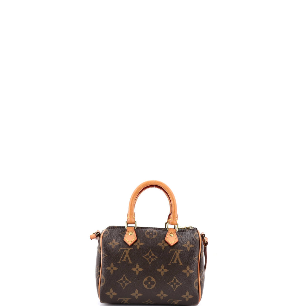 Speedy Bandouliere Bag Monogram Canvas Nano