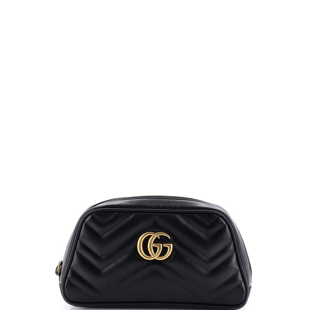 GG Marmont Wristlet Matelasse Leather