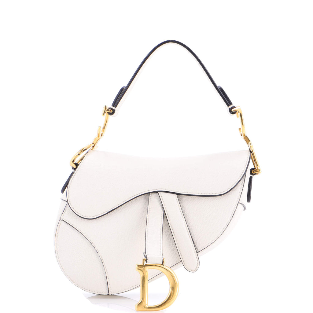 Saddle Handbag Leather Mini