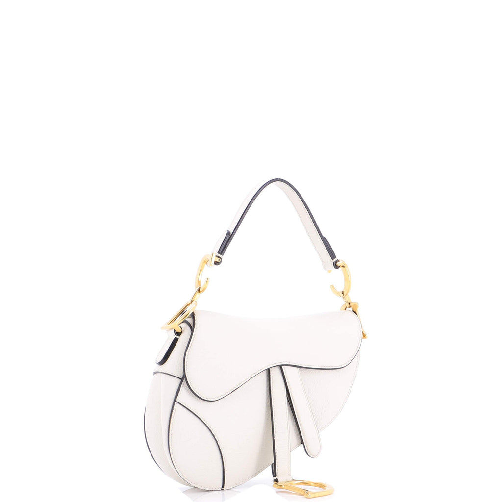 Saddle Handbag Leather Mini