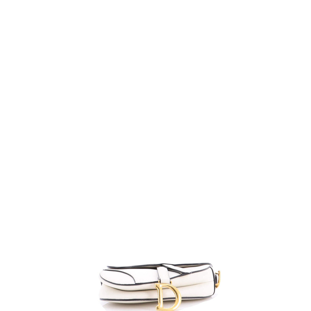 Saddle Handbag Leather Mini