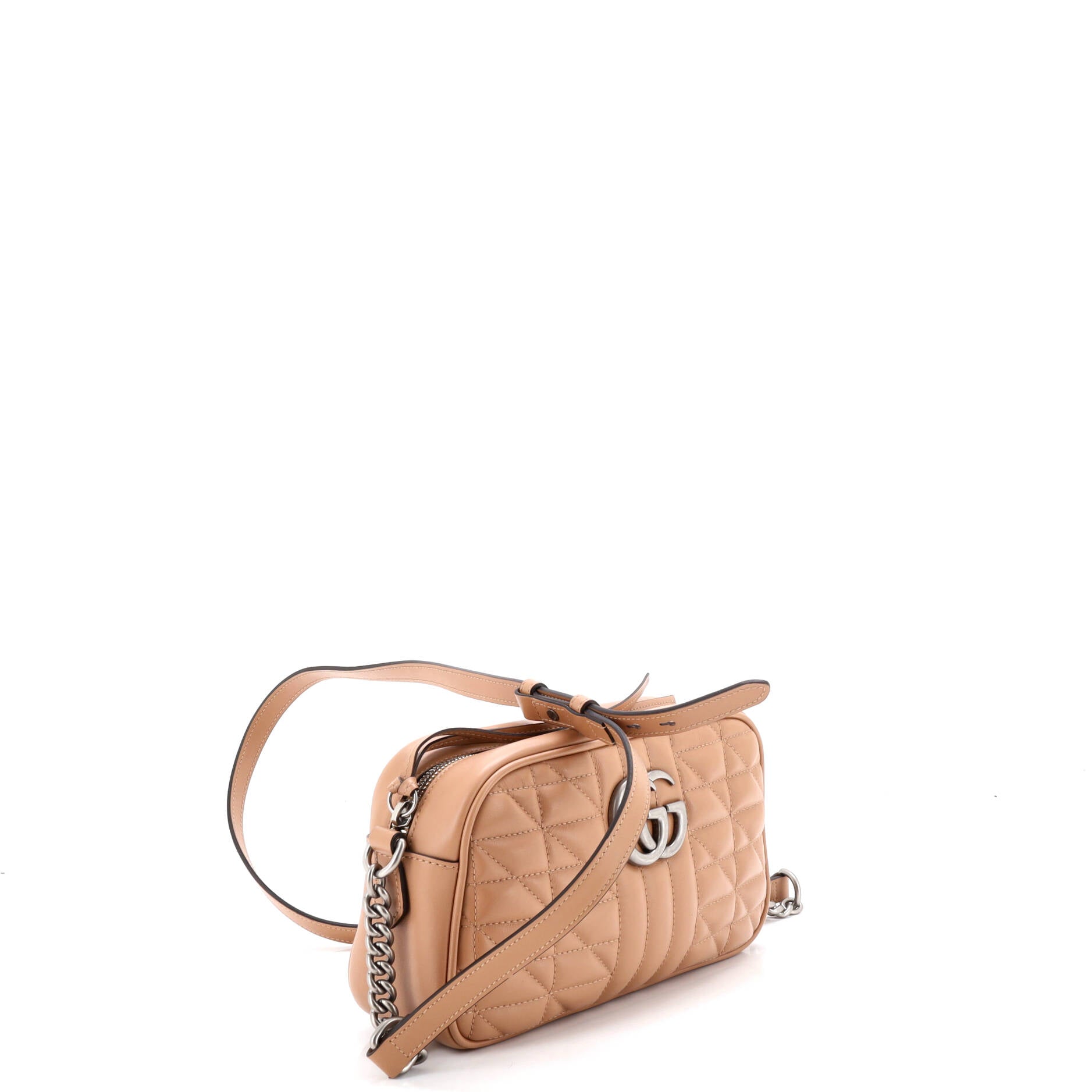 GG Marmont Shoulder Bag Mixed Matelasse Leather Small