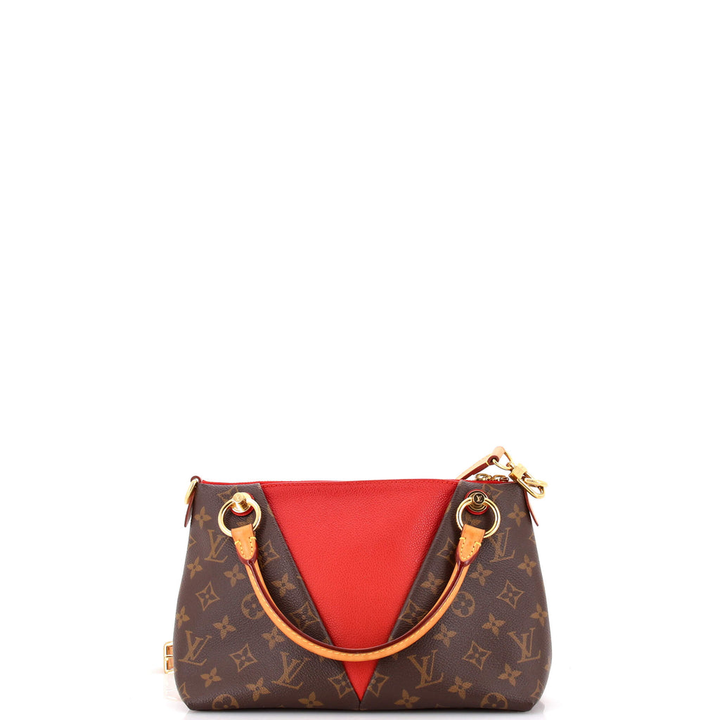 V Tote Monogram Canvas and Leather BB