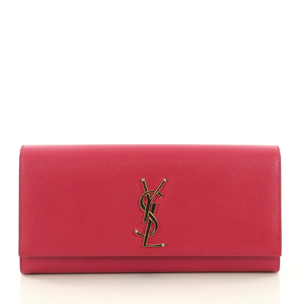 Classic Monogram Clutch Leather