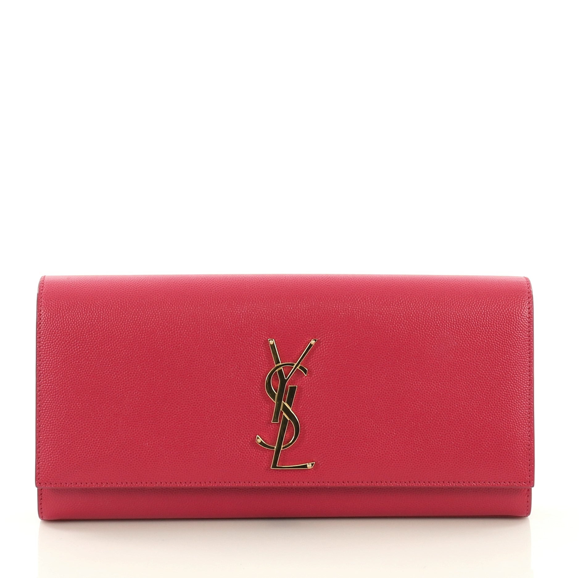 Classic Monogram Clutch Leather