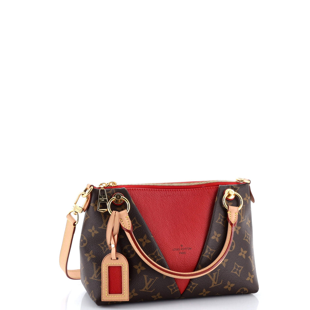 V Tote Monogram Canvas and Leather BB