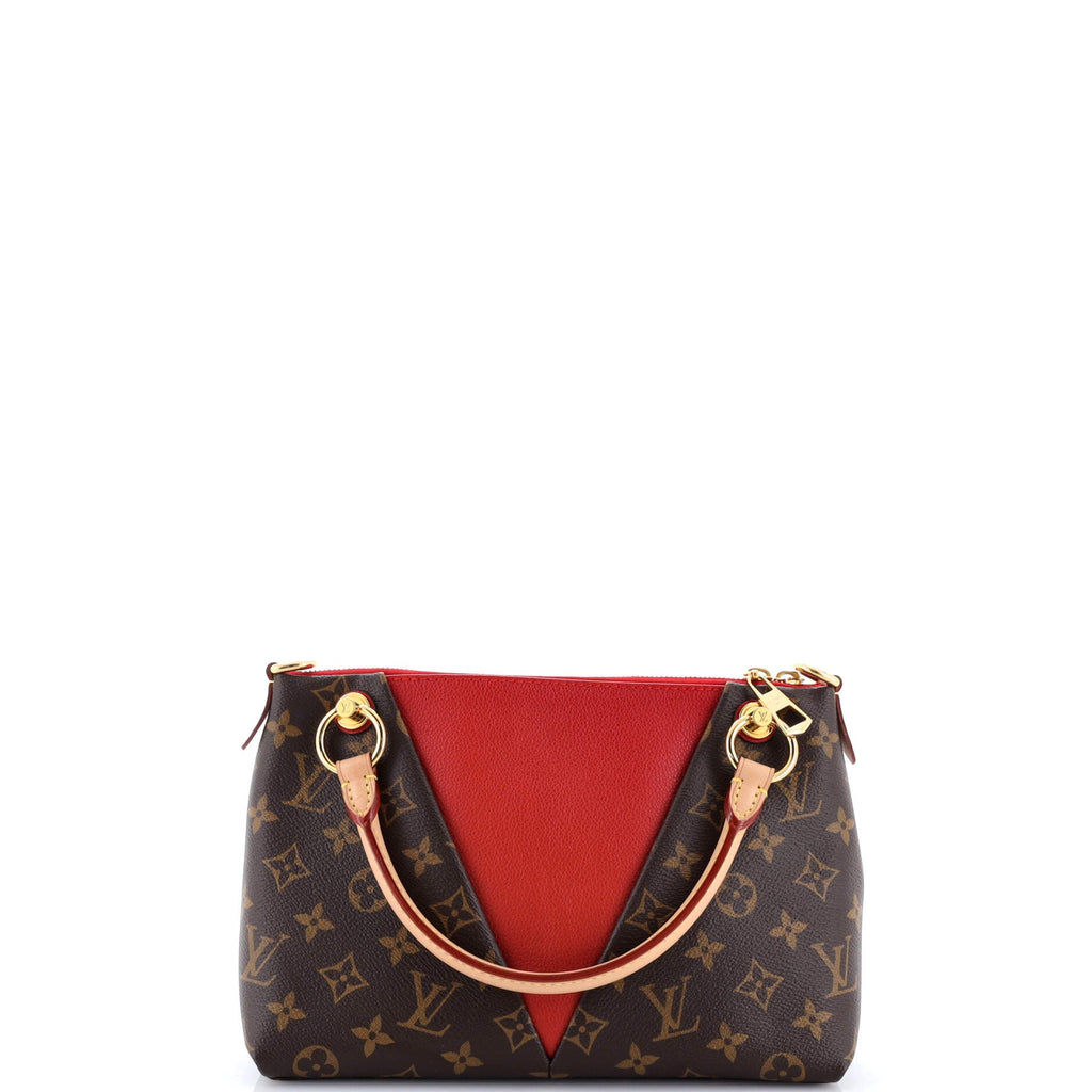 V Tote Monogram Canvas and Leather BB