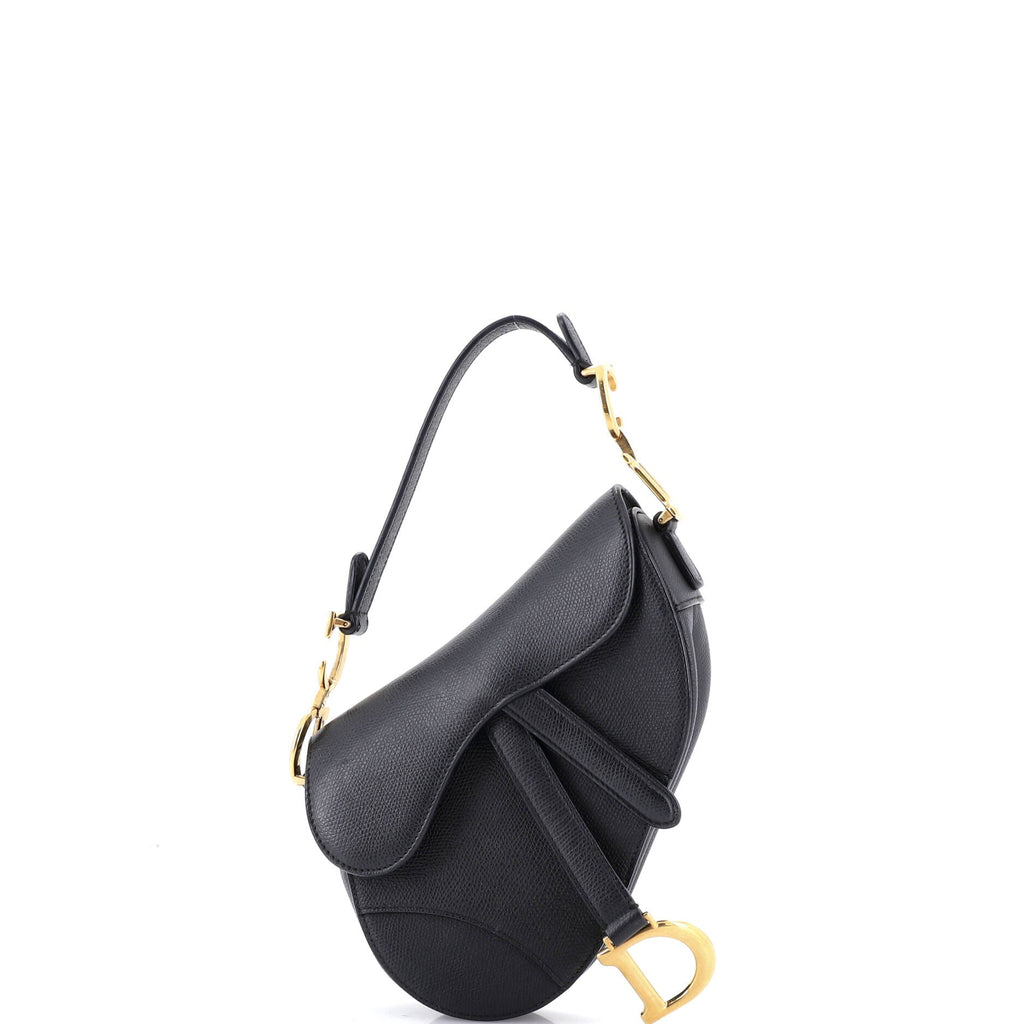 Saddle Handbag Leather Mini