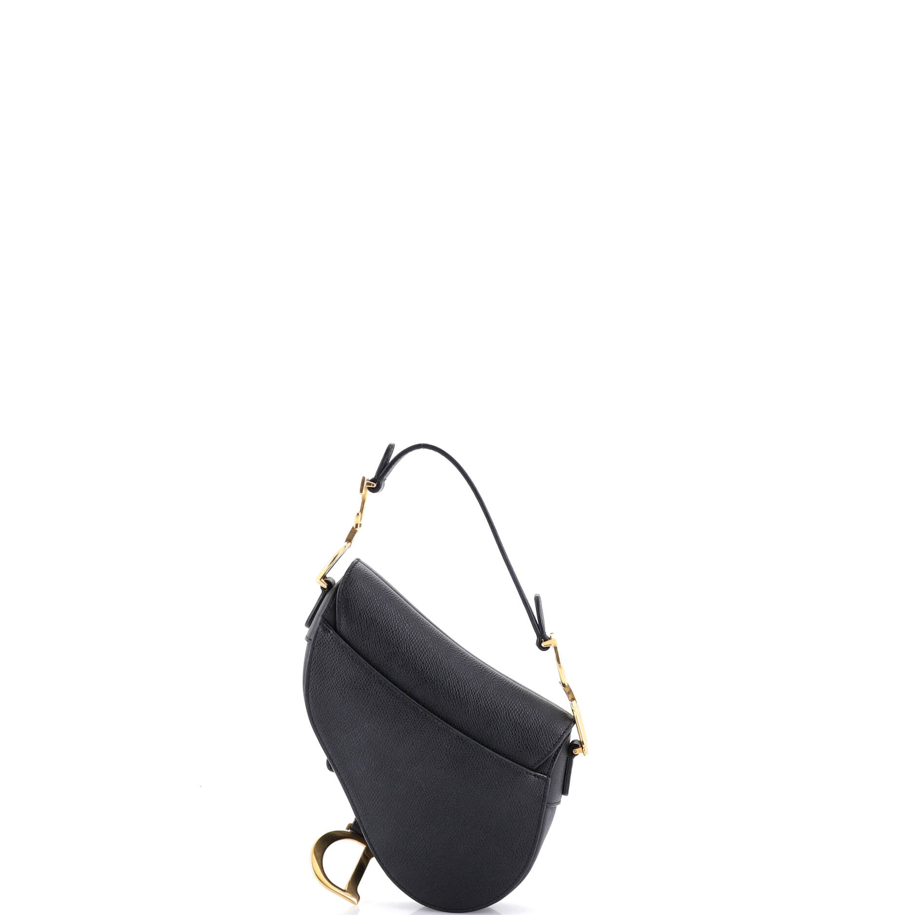 Saddle Handbag Leather Mini