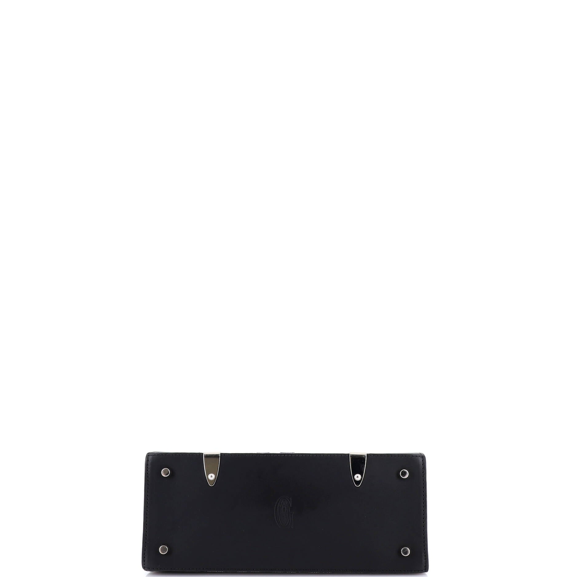 Saigon Top Handle Bag Coated Canvas with Leather PM