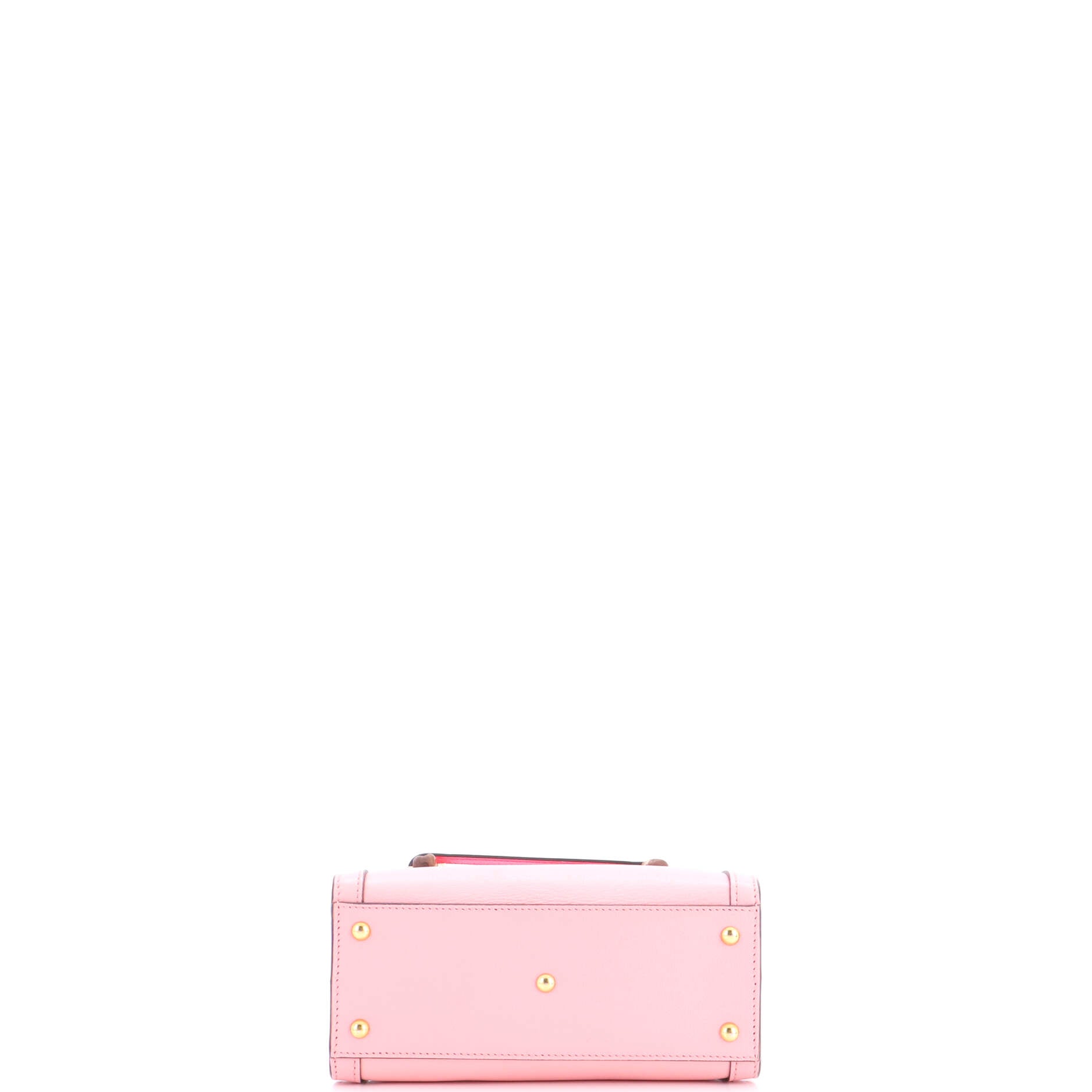 Diana NM Bamboo Handle Tote Leather Mini