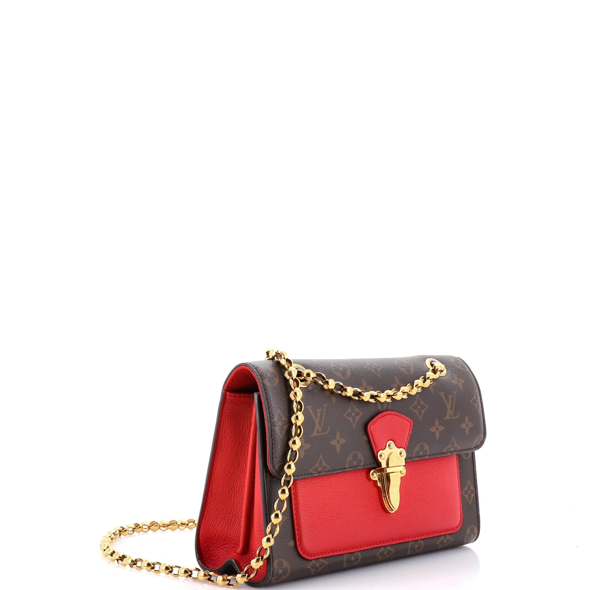 Victoire Handbag Monogram Canvas and Leather