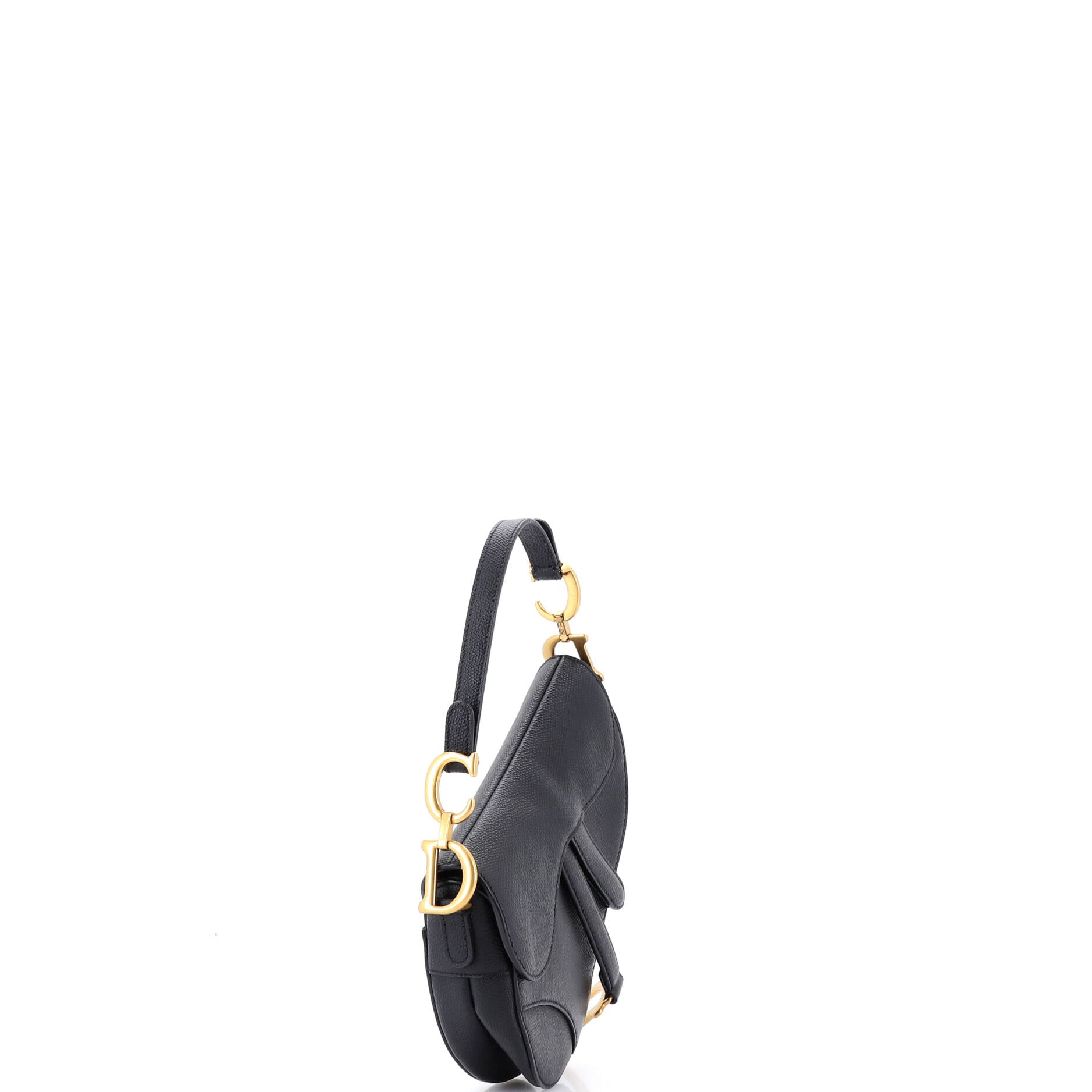 Saddle Handbag Leather Mini