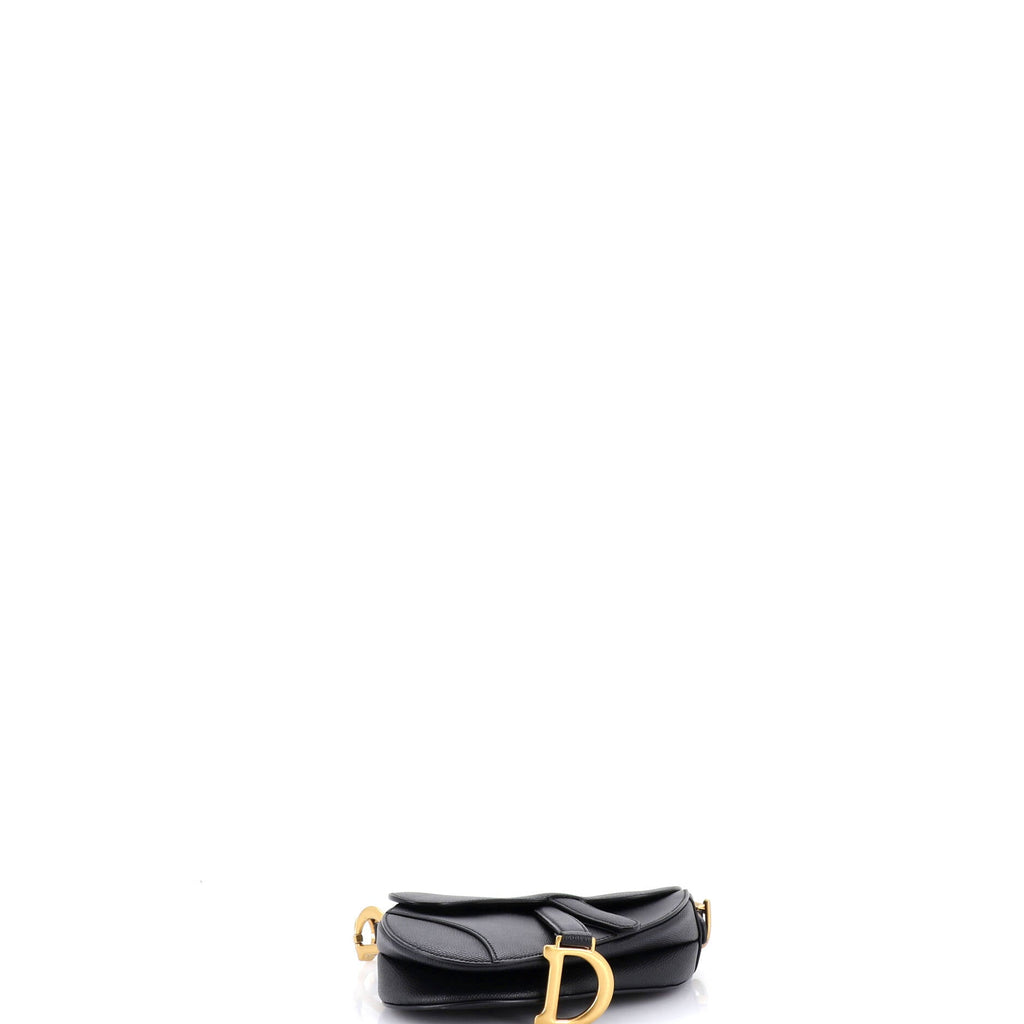 Saddle Handbag Leather Mini
