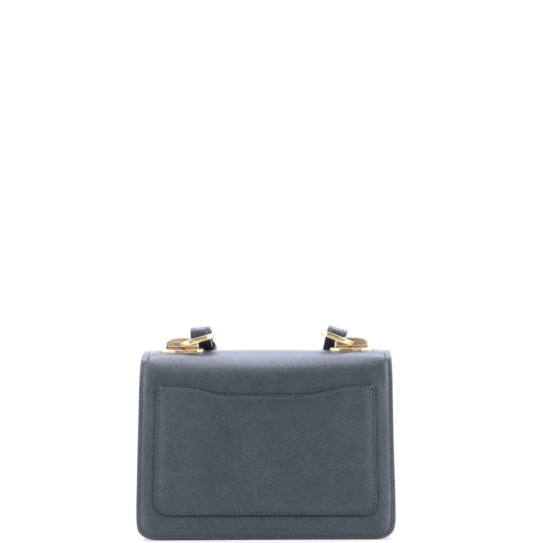 Symbole Flap Bag Saffiano Leather Small