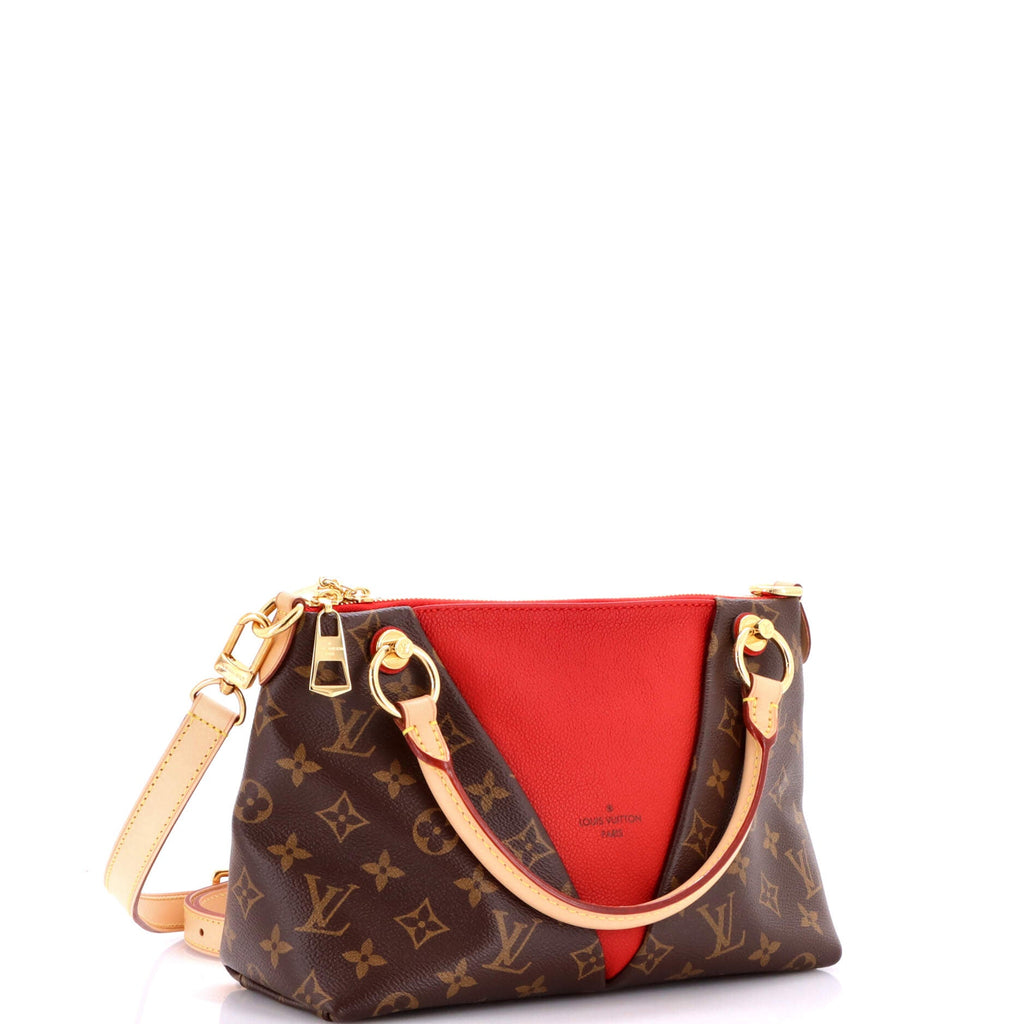 V Tote Monogram Canvas and Leather BB