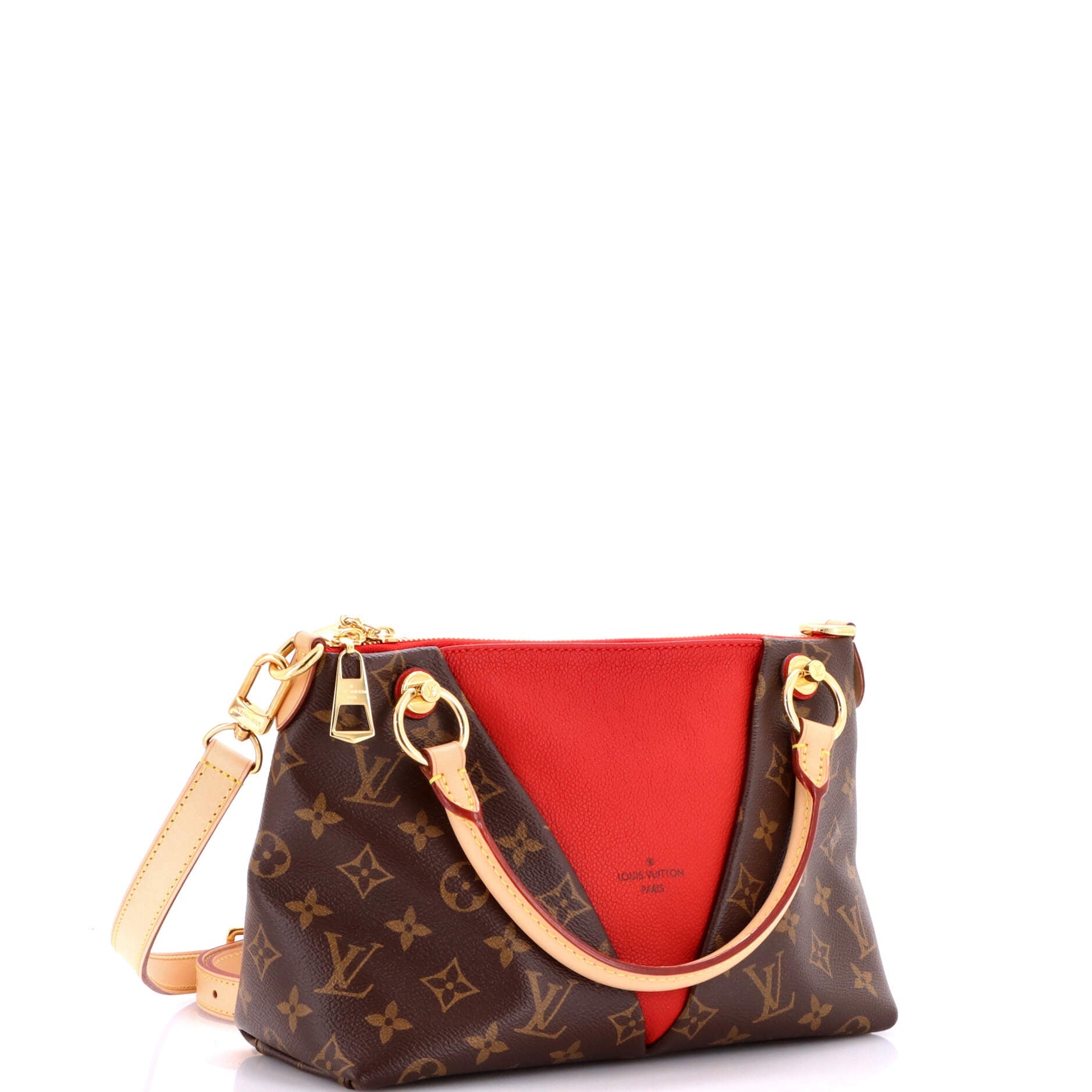 V Tote Monogram Canvas and Leather BB