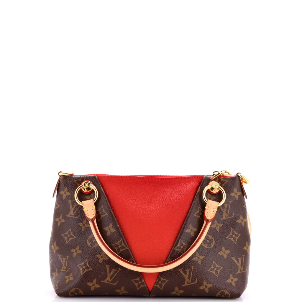 V Tote Monogram Canvas and Leather BB
