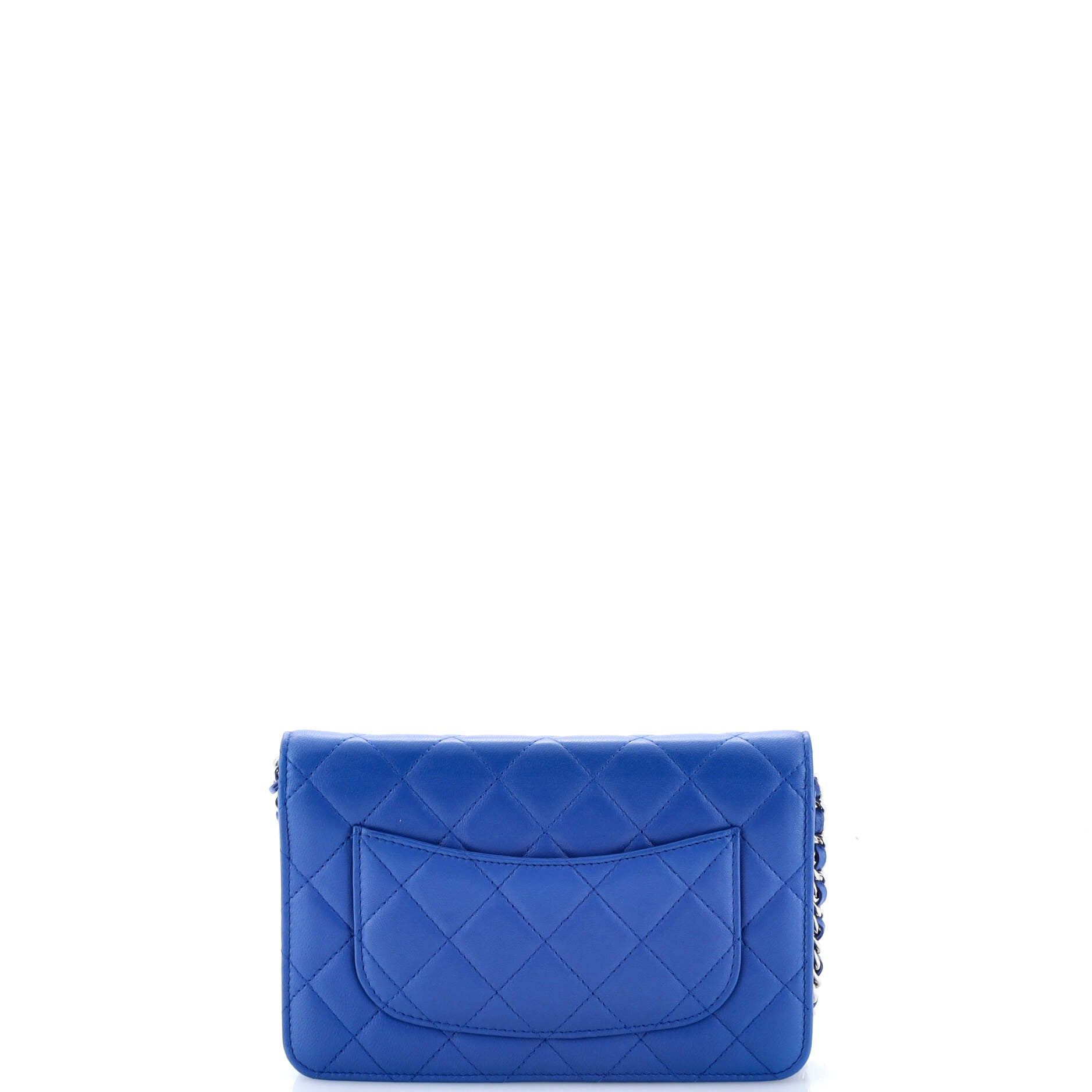 Wallet on Chain Quilted Lambskin