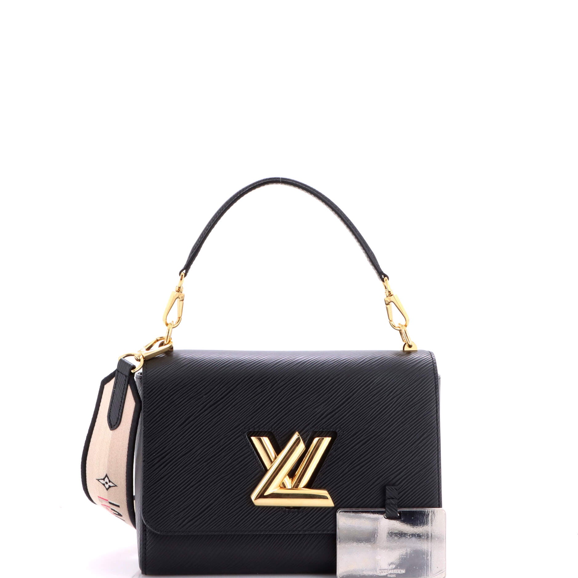 Twist Strap Top Handle Bag Epi Leather MM