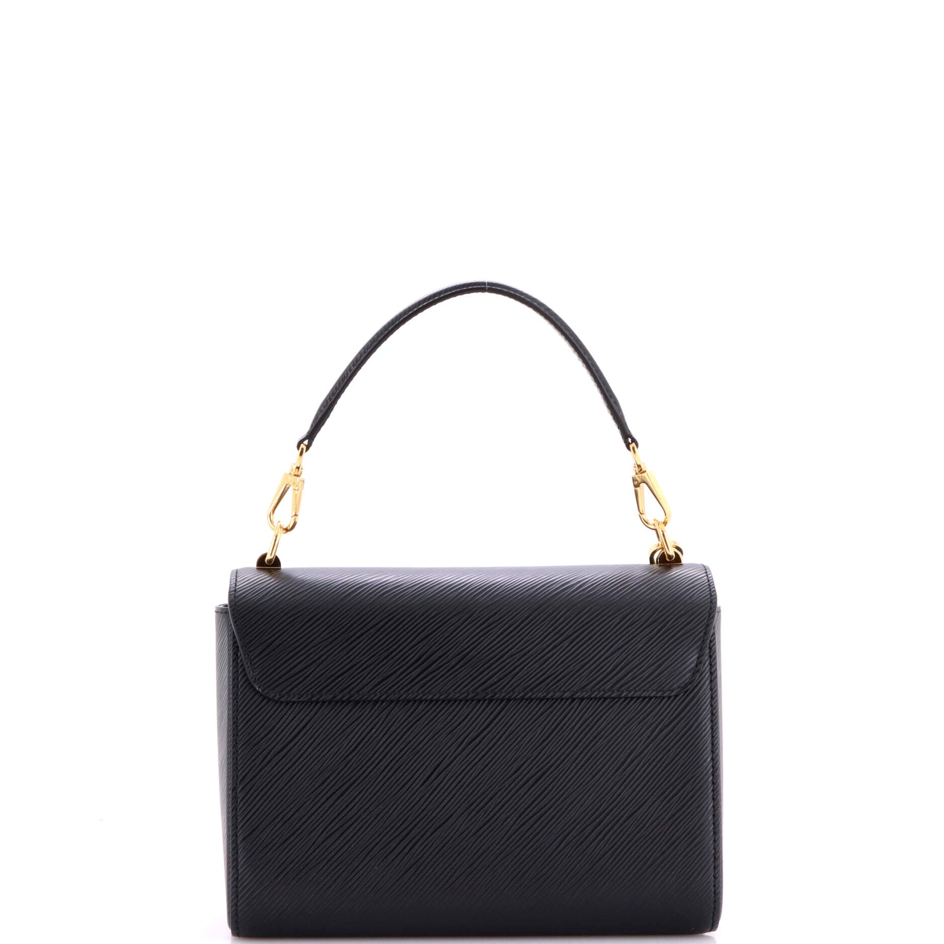 Twist Strap Top Handle Bag Epi Leather MM