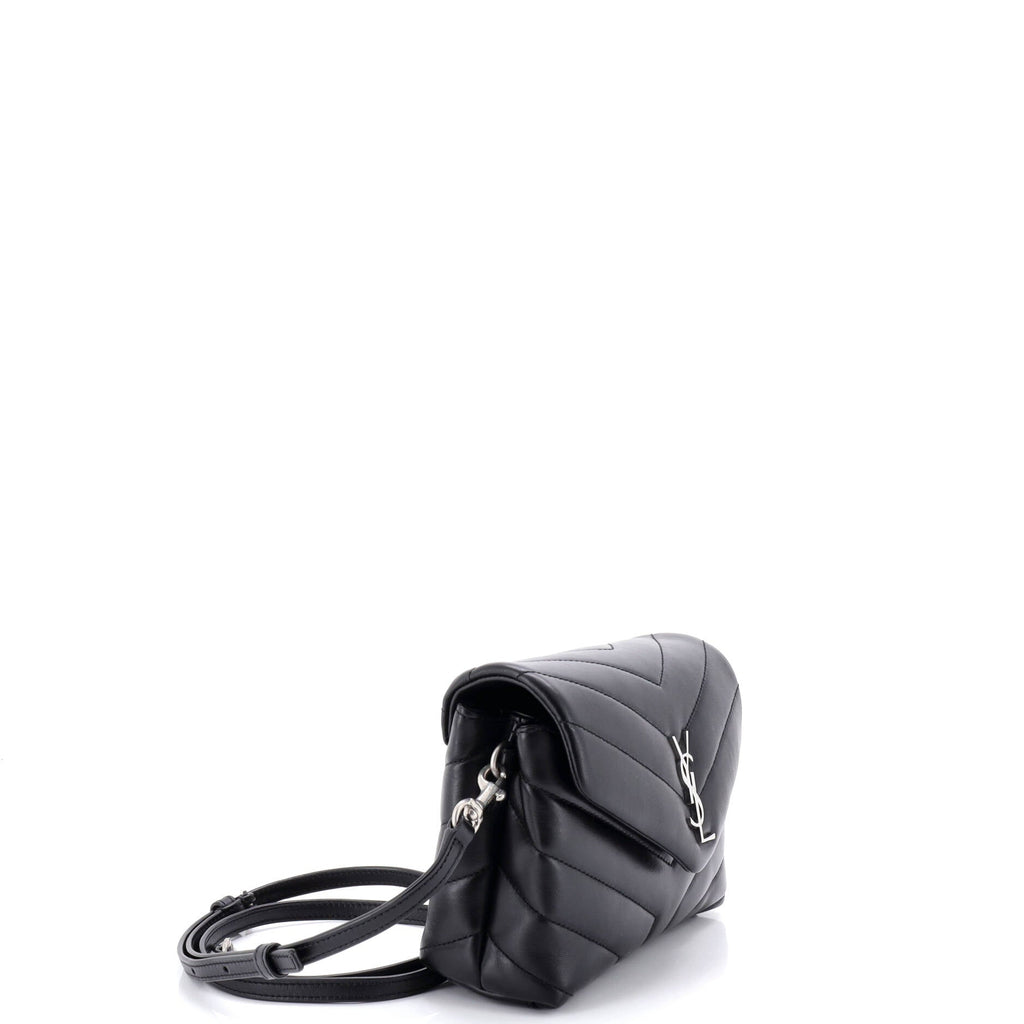 Loulou Shoulder Bag Matelasse Chevron Leather Toy
