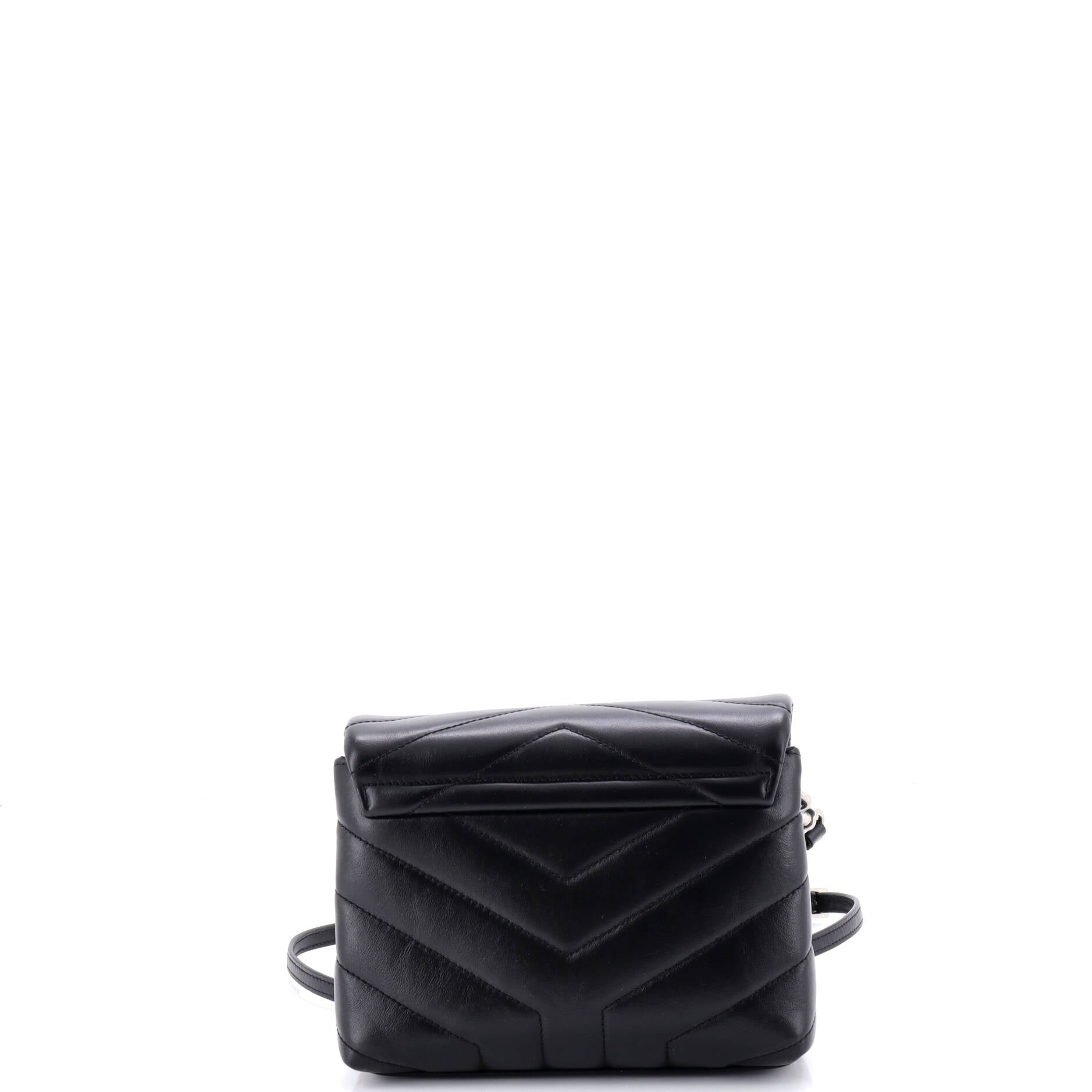Loulou Shoulder Bag Matelasse Chevron Leather Toy