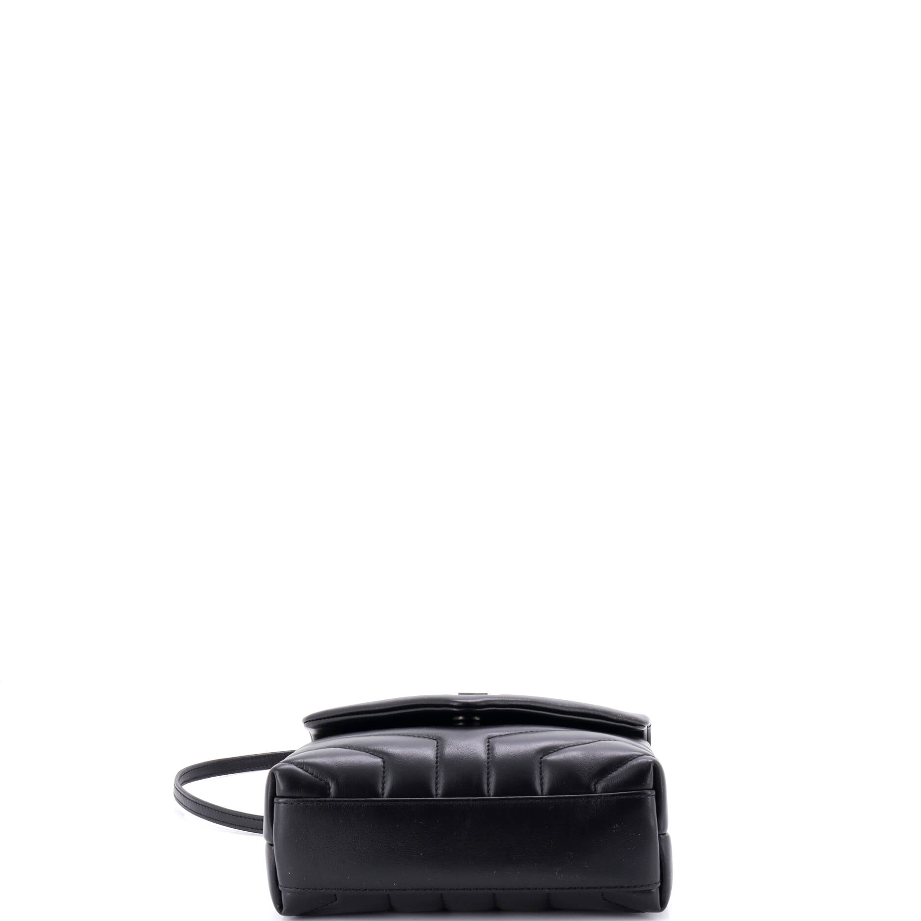 Loulou Shoulder Bag Matelasse Chevron Leather Toy