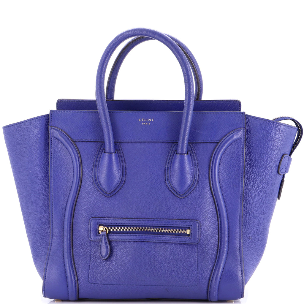 Luggage Bag Grainy Leather Mini