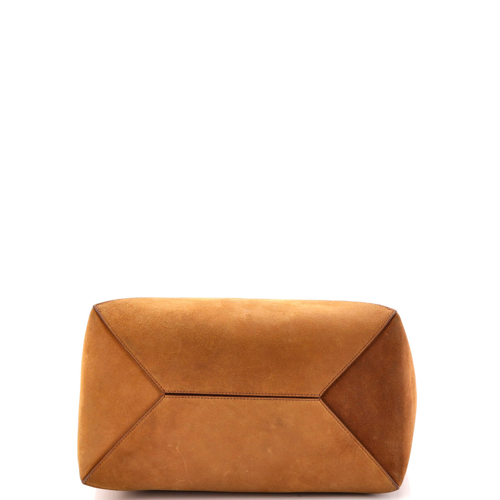 Puzzle Fold Tote Suede Large