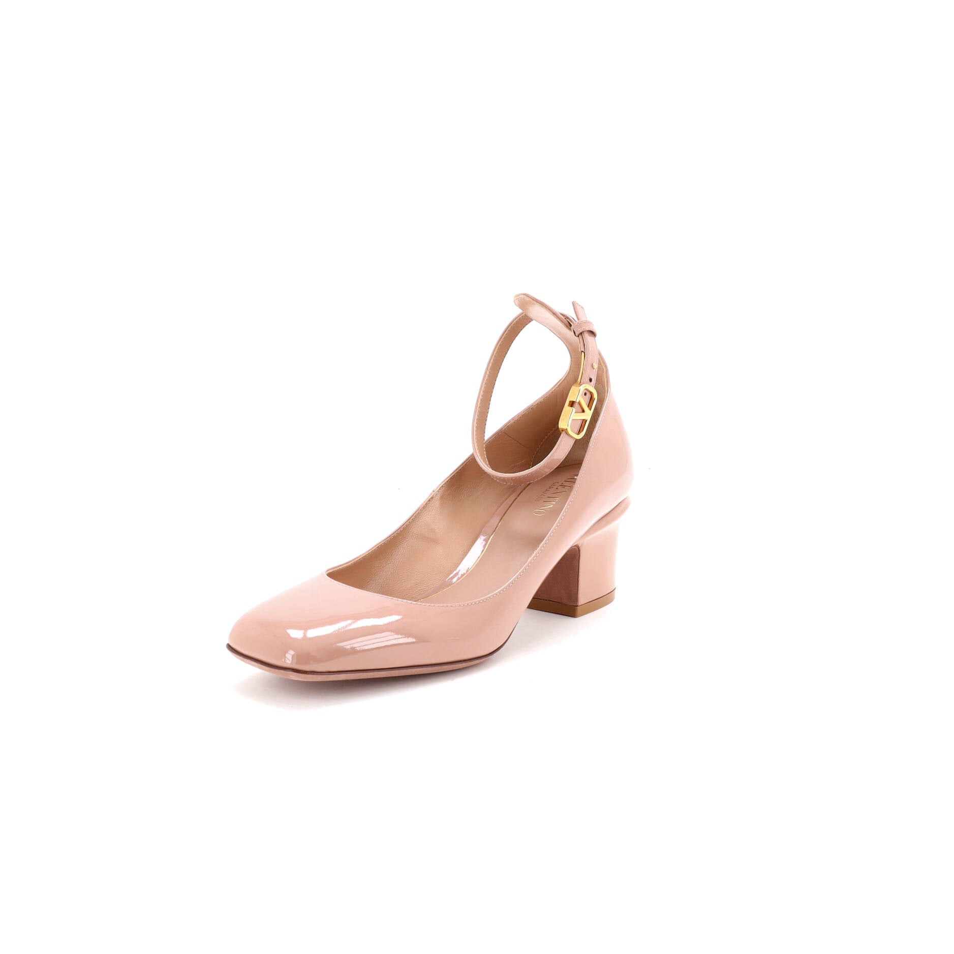 Women's Tan-Go Ankle Strap Pumps Patent 60