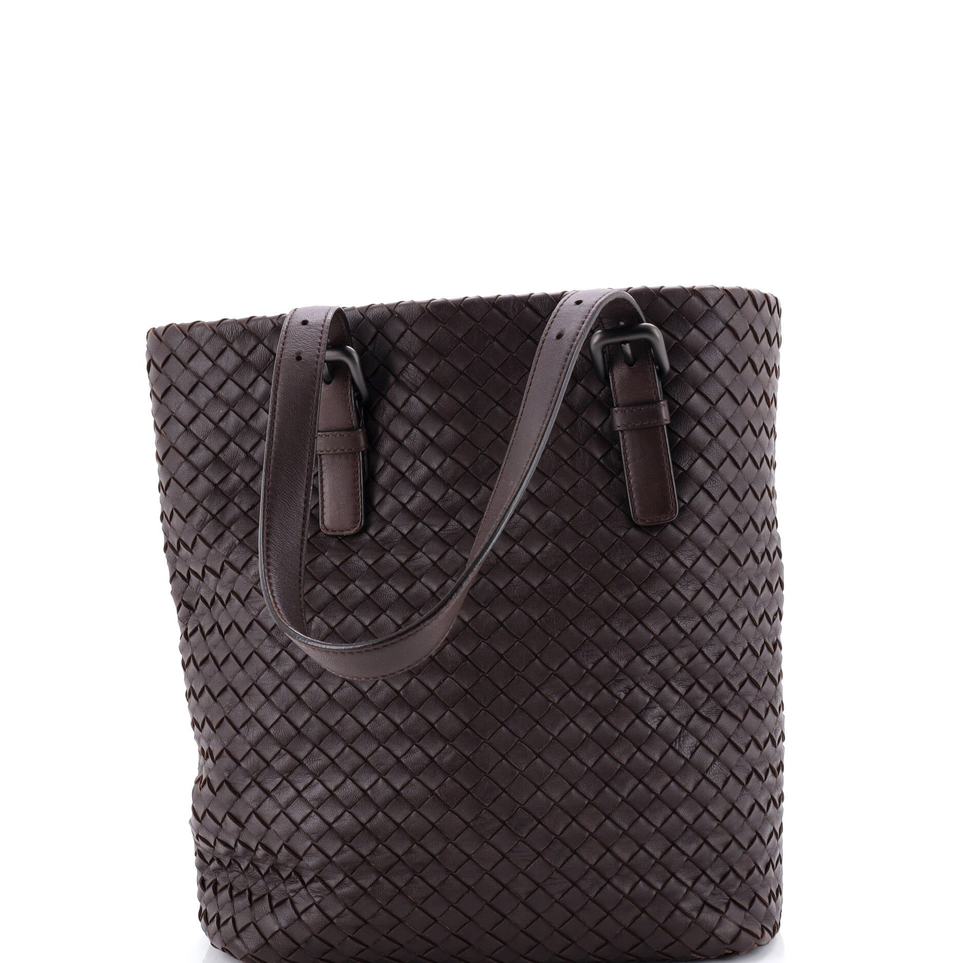 Belted Tote Intrecciato Nappa Medium