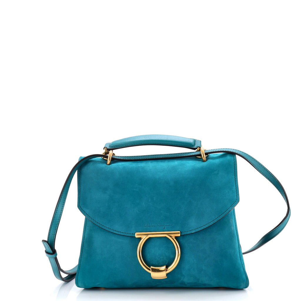 Margot Satchel Suede Large