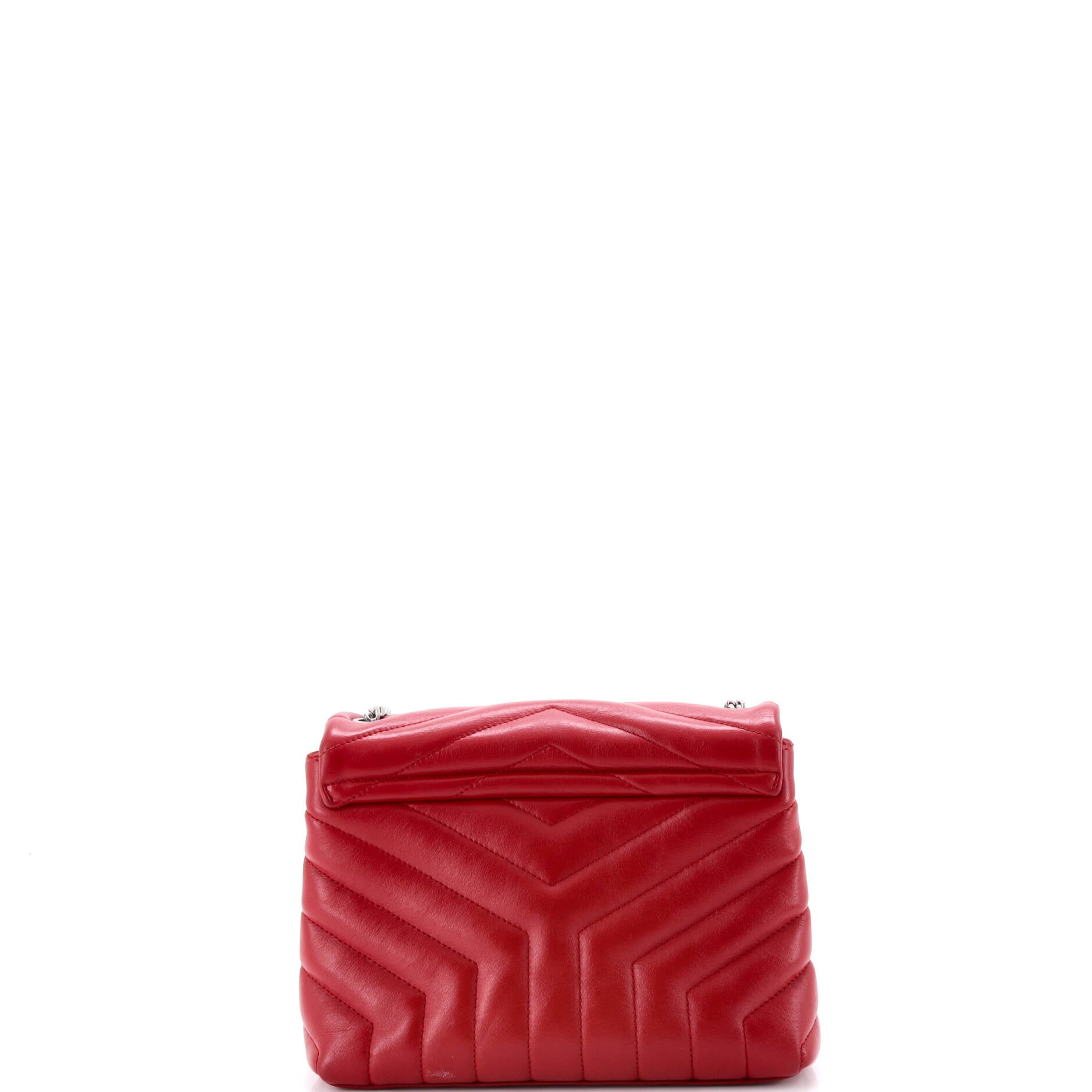 Loulou Shoulder Bag Matelasse Chevron Leather Small