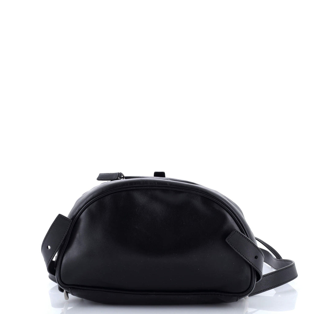 Zip Pocket Backpack Leather Medium