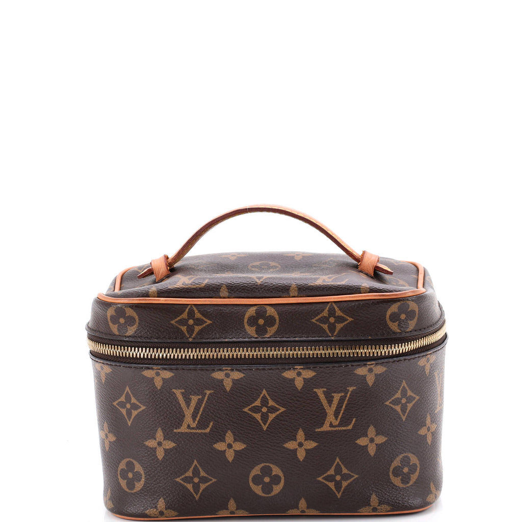 Nice Vanity Case Monogram Canvas Mini
