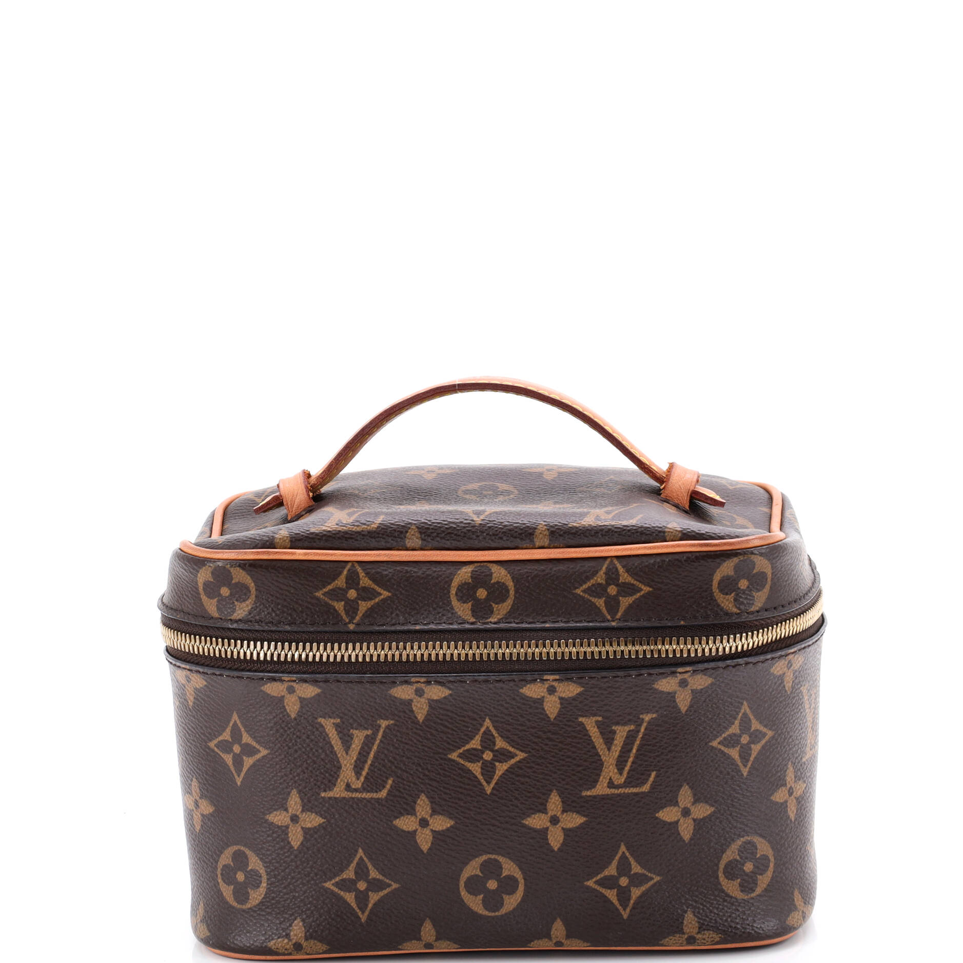 Nice Vanity Case Monogram Canvas Mini