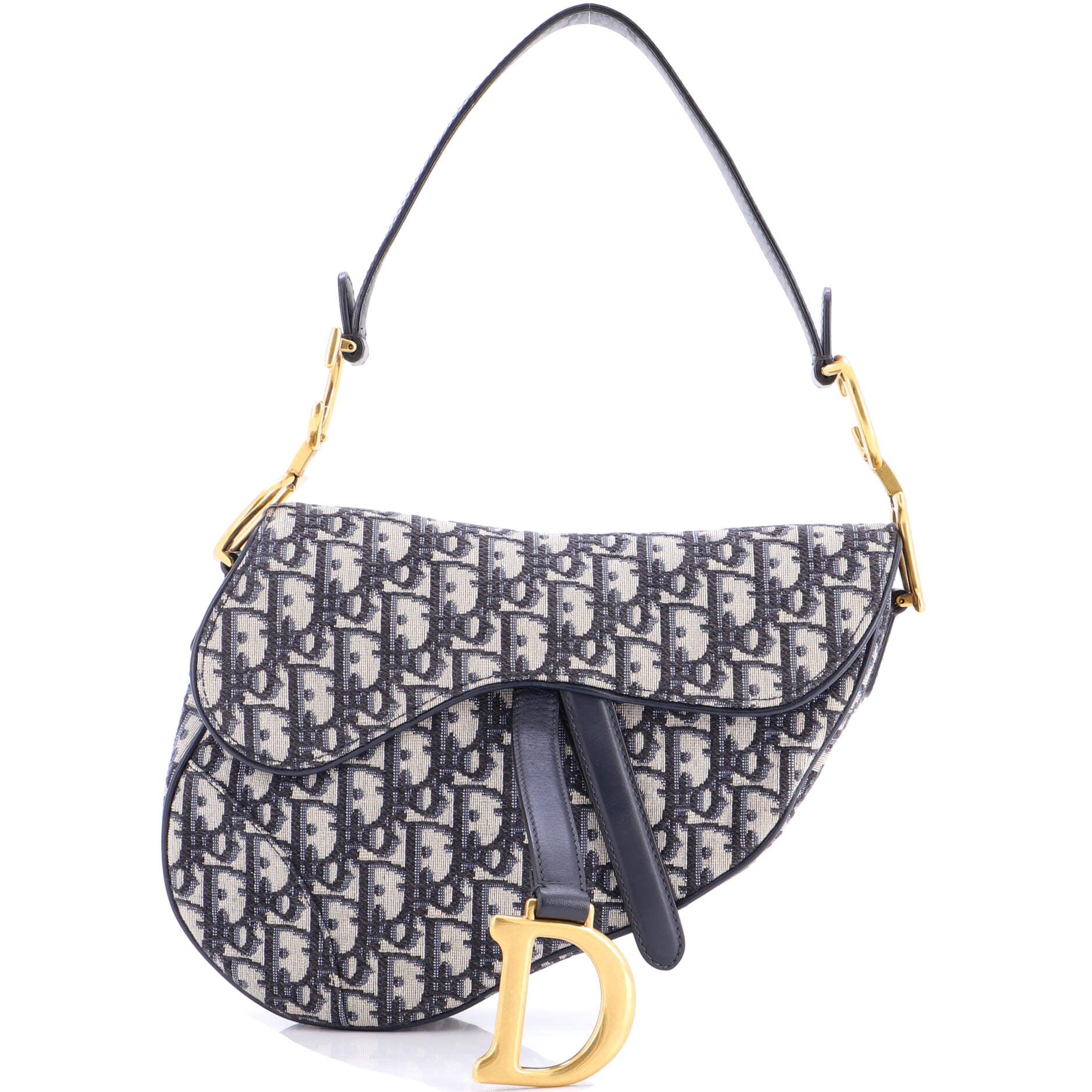 Saddle Handbag Oblique Canvas Medium