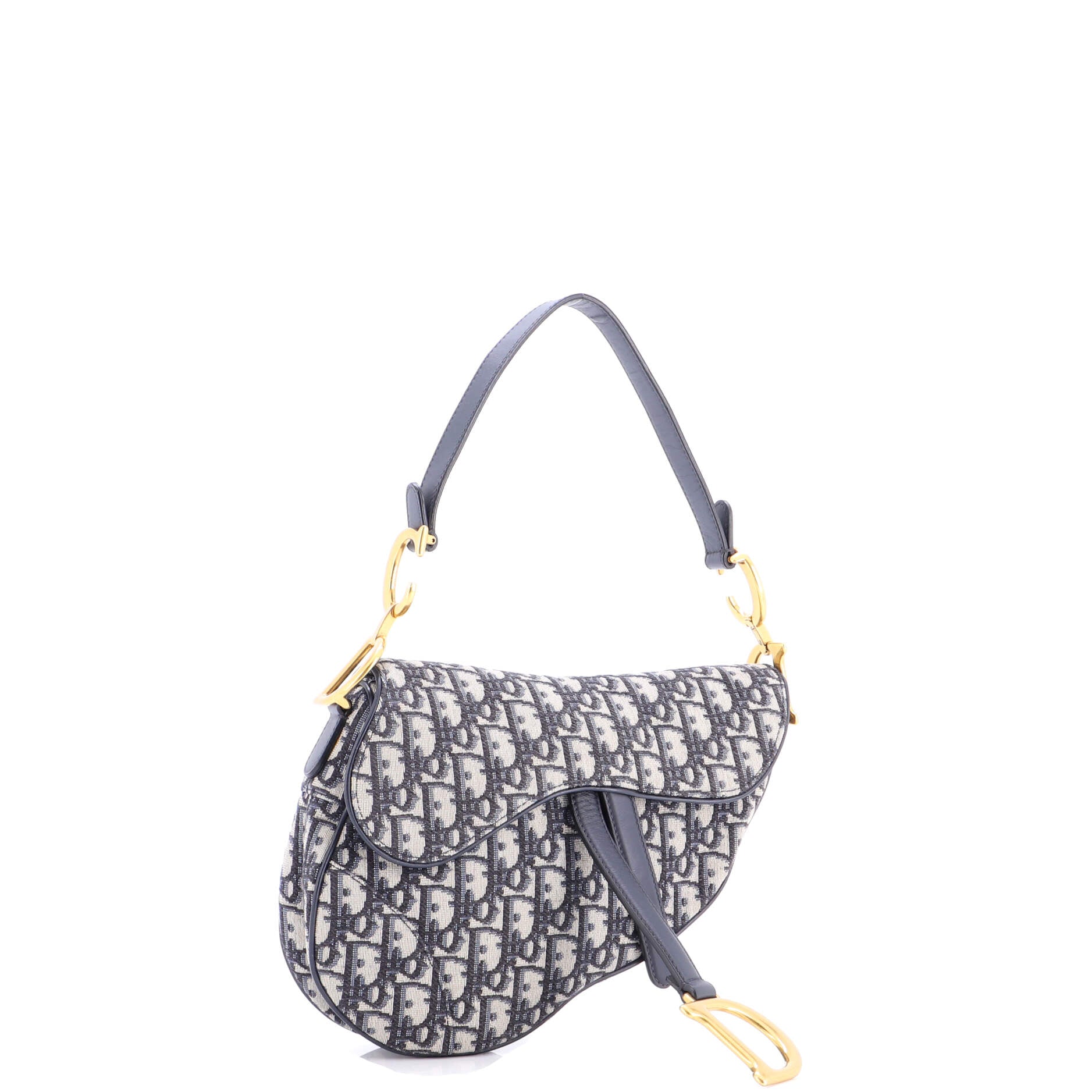 Saddle Handbag Oblique Canvas Medium