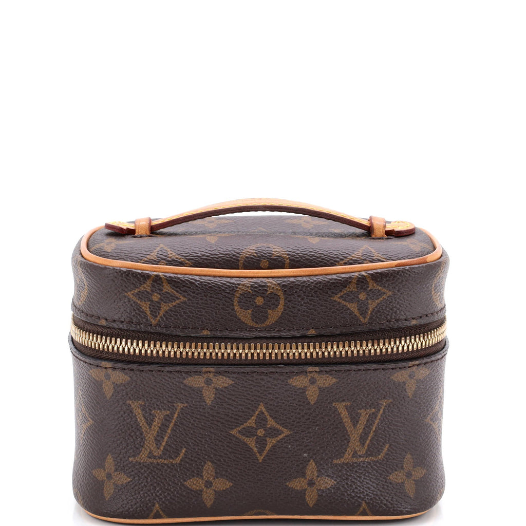 Nice Vanity Case Monogram Canvas Nano