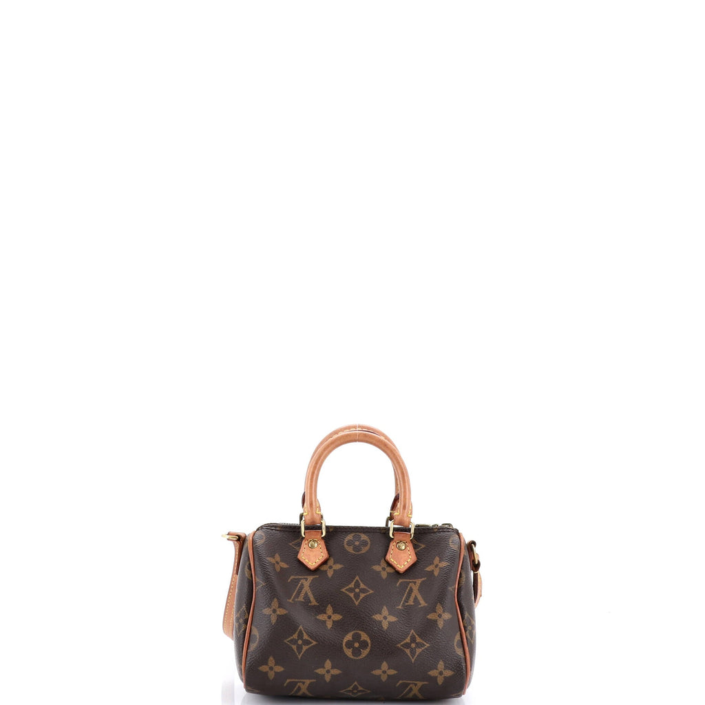 Speedy Bandouliere Bag Monogram Canvas Nano