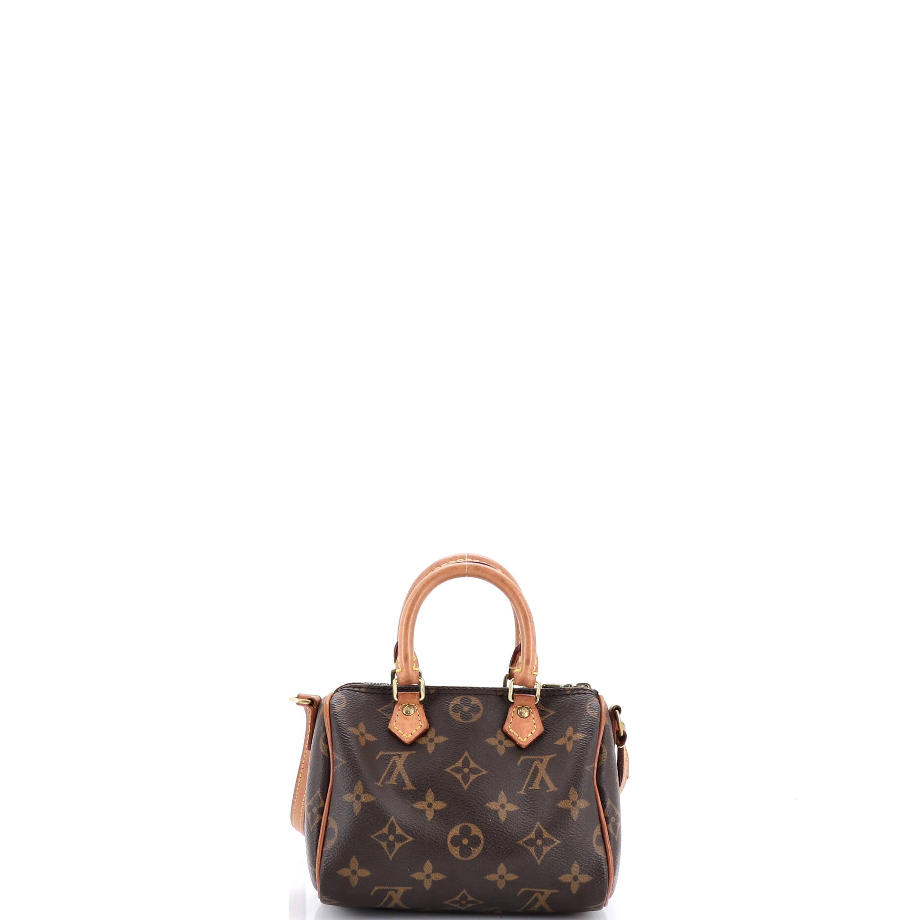 Speedy Bandouliere Bag Monogram Canvas Nano