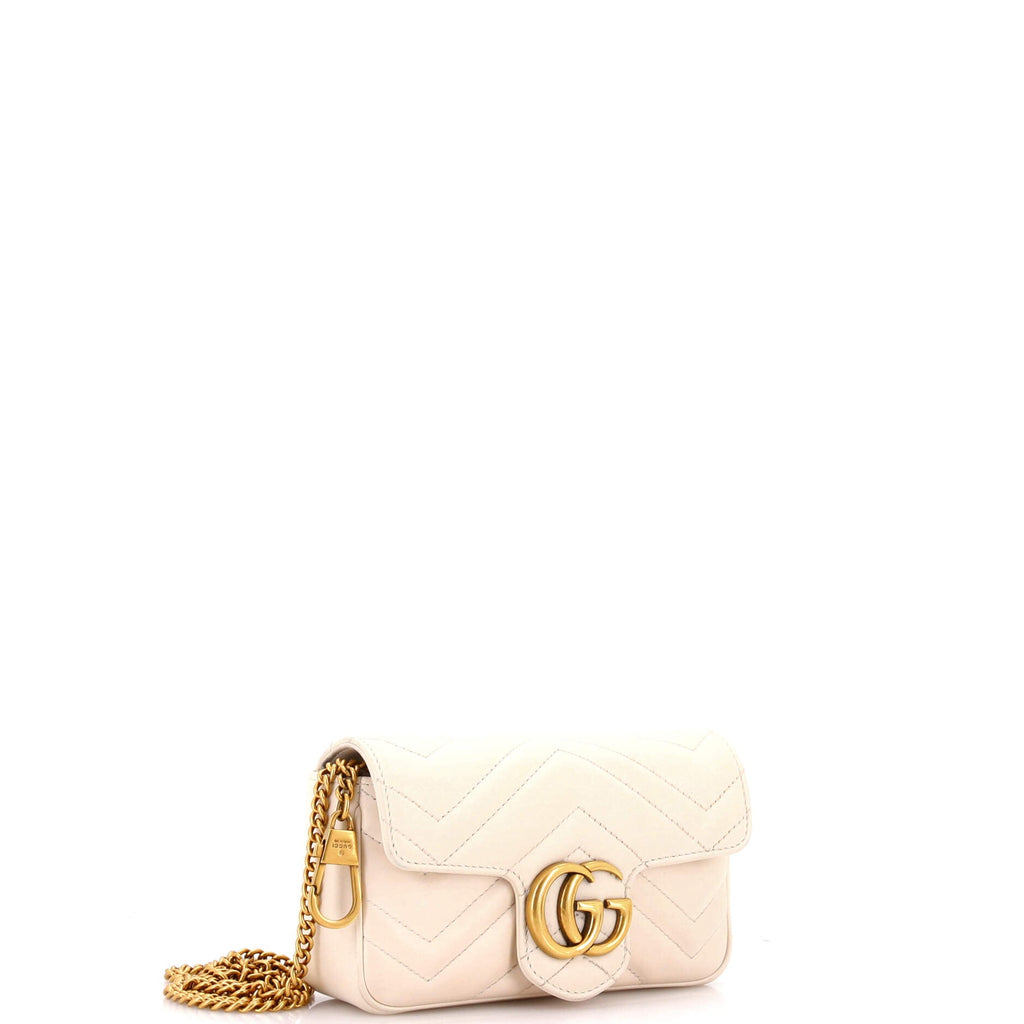 GG Marmont Flap Bag Matelasse Leather Super Mini
