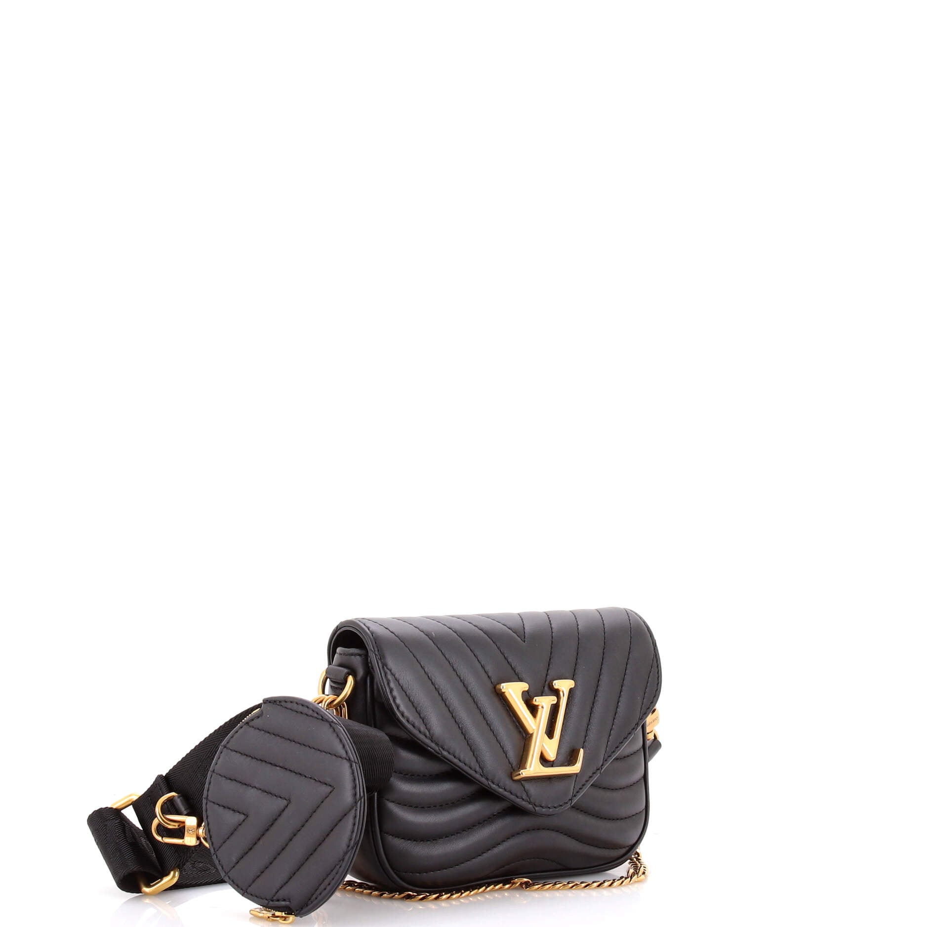 New Wave Multi Pochette Quilted Leather