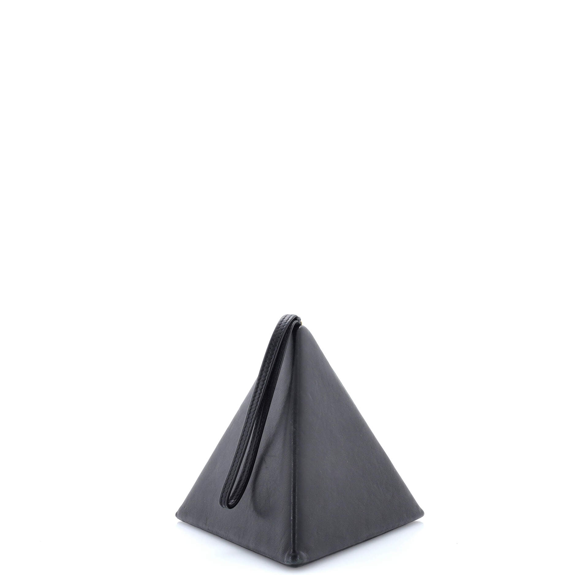 Pyramid Box Bag Leather Small