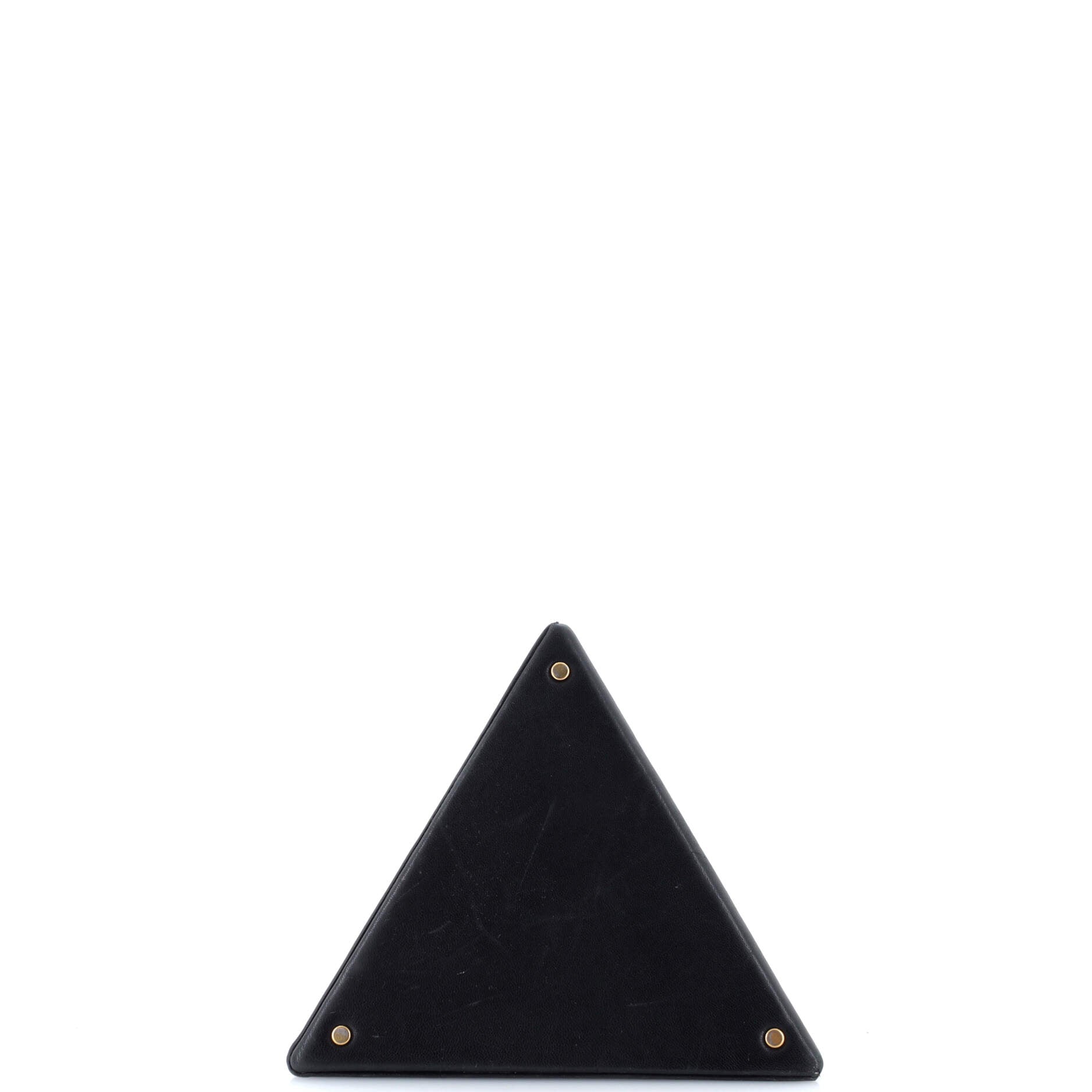 Pyramid Box Bag Leather Small