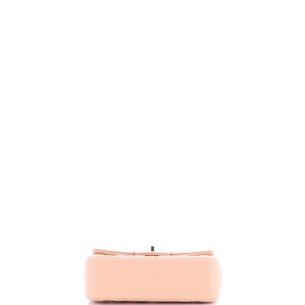 Classic Single Flap Bag Quilted Lambskin Mini