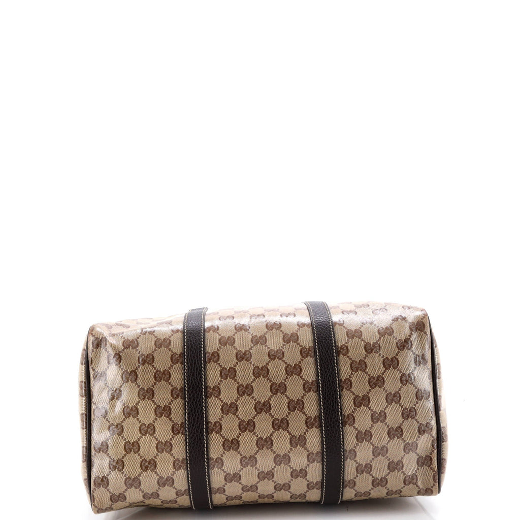 Joy Boston Bag GG Coated Canvas Medium
