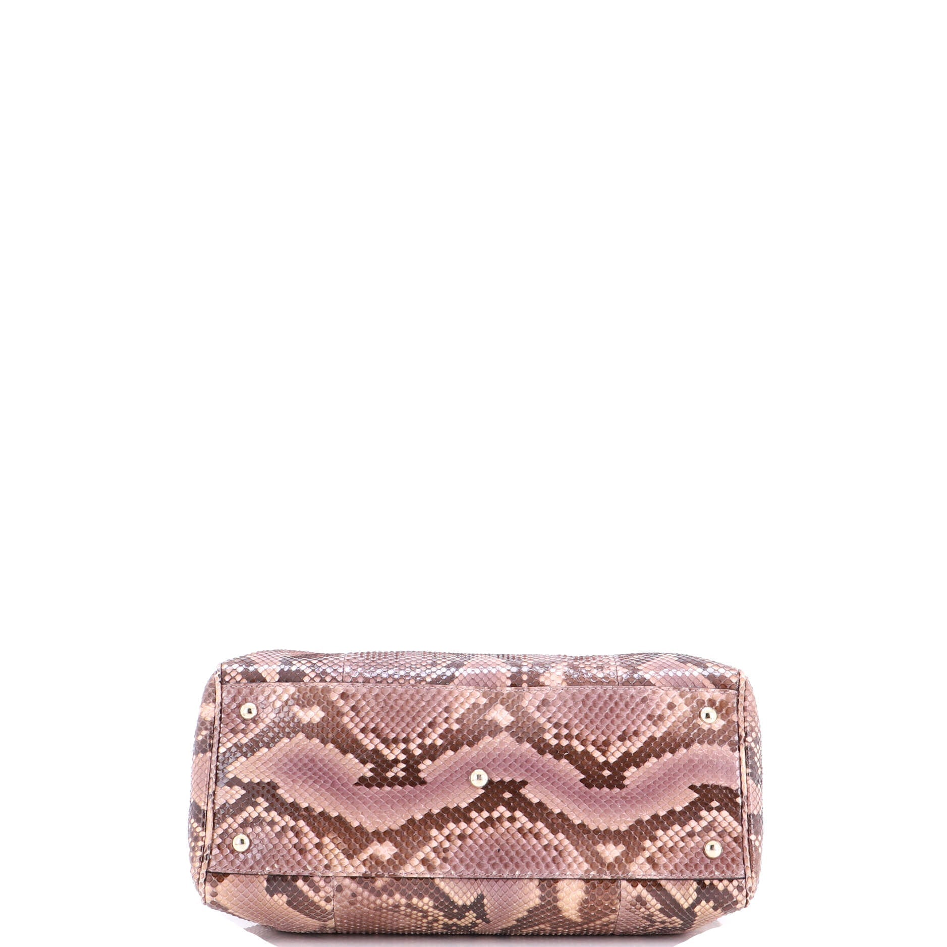 Bamboo Shopper Tote Python Medium